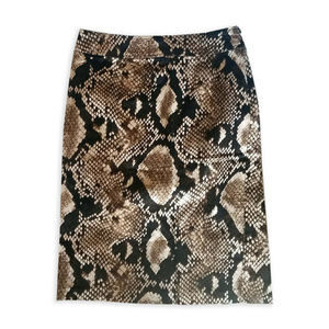 Allison Taylor Snakeskin skirt
